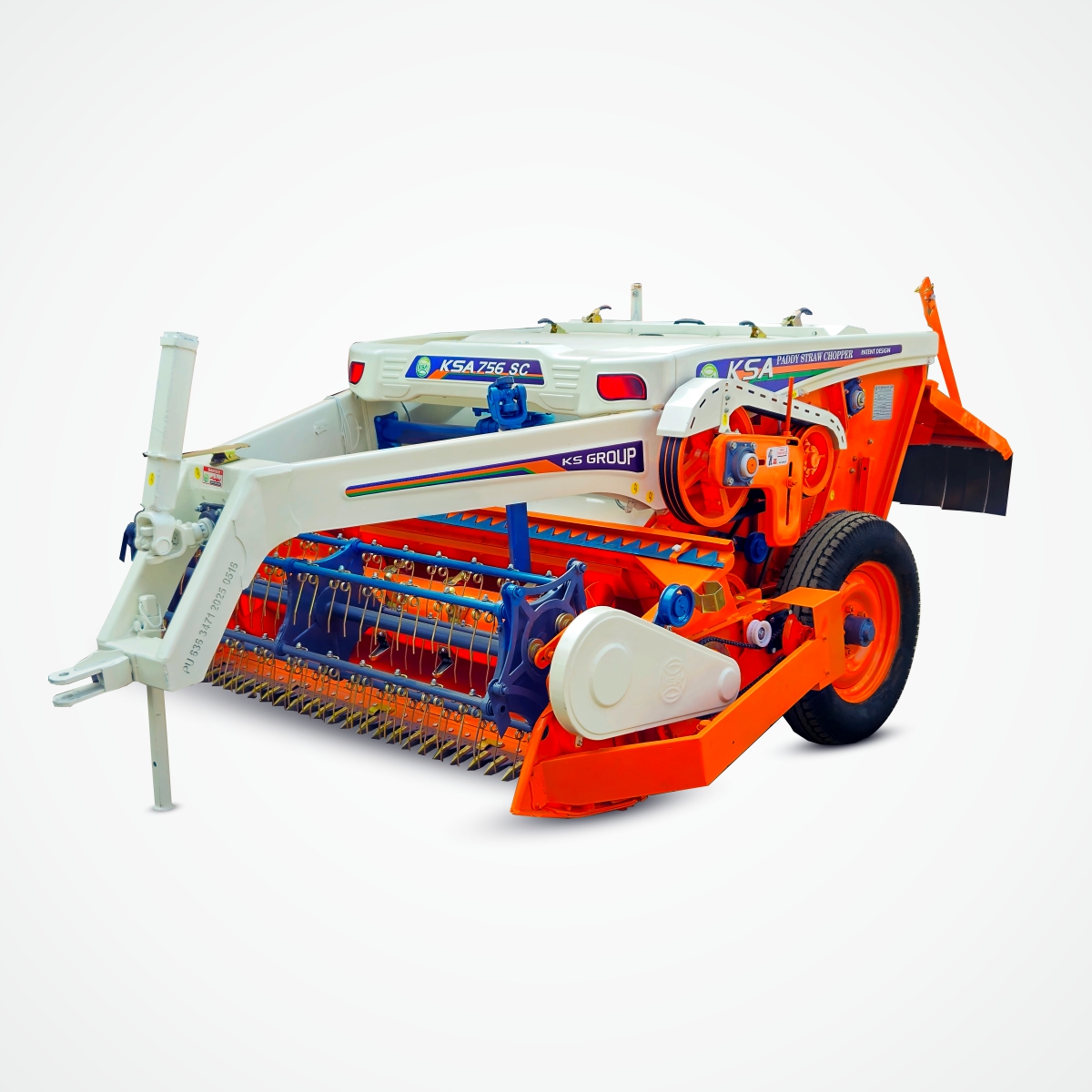 KSA Paddy Straw Chopper