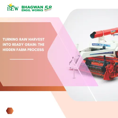 Turning Raw Harvest into Ready Grain: The Hidden Farm Process