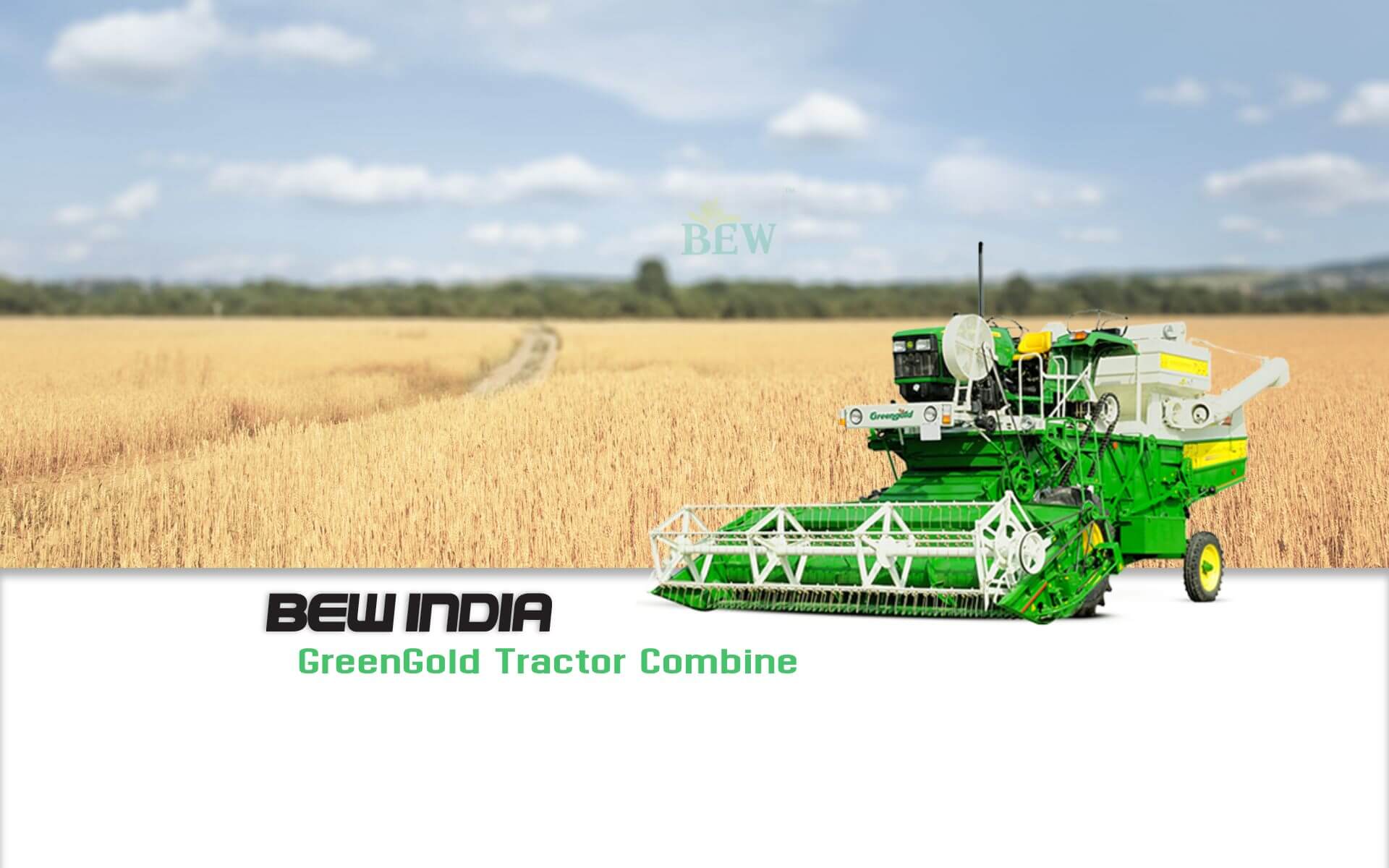 GREENGOLD TRACTOR COMBINE